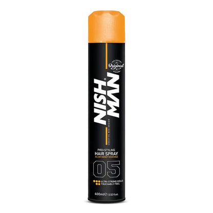 Hair Styling Spray Ultra Hold 05 400 ml Nishman
